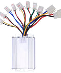 Beefy 500W Brushed Motor Controller For 36V Electric Bikes With Aluminum Alloy Housing And Heat Dissipation Grooves
