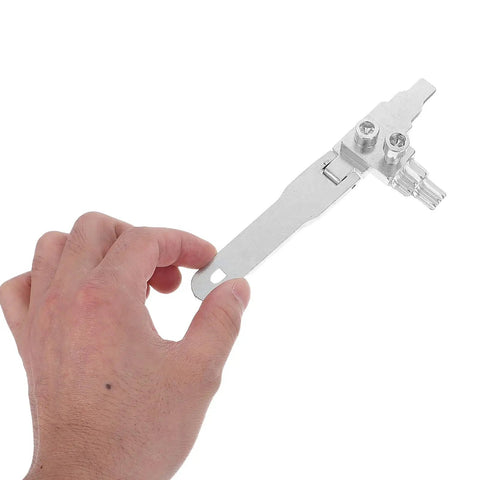 Ultimate Faucet Repair Kit And Tap Removal Tool For Plumbing Pros Fixing Damaged Valve Threads Broken Screw Extractors To Save Time On Pipe Repairs With Versatile Heavy Duty Socket Set For Home And Shop Needs Now, metal hand tool