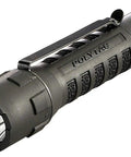 600 Lumen Tactical LED Flashlight With 214 Meter Beam Distance 11500 Candela Ten TAP Programmable Compact Black Handheld Light