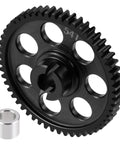 Steel Spur Gear 54T Main Gear For 1 18 Scale Traxxas LaTrax Teton Rally SST shown with hard anodized finish and 54T marking