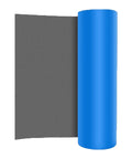 Heavy Duty Roofing Underlayment Tape, Tough As Nails Self Adhesive Waterproof Leak Barrier For Decks And Ceilings, blue roll and gray backing.