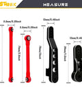 Dimensions of Beefy Front And Rear Sway Bar Kit For One Seventh Scale Unlimited Desert Racer UDR RC Car Upgrades CNC