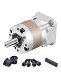 Kickin Performance Nema 17 Planetary Gearbox with 50:1 reduction, 5mm input, 8mm output, includes mounting screws.