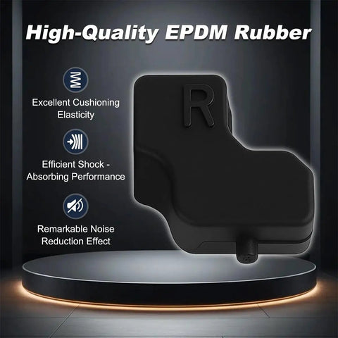 Ford F Series Super Duty Tailgate Upper Rubber Bumper Bushing Kit With Beefy Fit OEM HC3Z-99439A00-A HC3Z-99439A00-B close-up