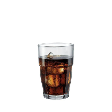 Rock Bar 16.25 Oz Cooler Glass Set Stackable Tempered Glasses For Ice Cold Drinks Water And Cocktails Perfect For Parties Or Home Bars Set Of 6 Clear Durable Dishwasher Safe Easy To Grab And Stack with a beverage