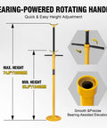 Underhoist Support Stand With Three Quarters Ton Lift Capacity, Beefy Heavy Duty Steel Build, Adjustable Height illustration