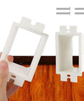 20 Pack BE1-2 Electrical Box Extenders With 40 Screws For 1-Gang Boxes White Self Leveling Support For Easy Install