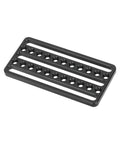 Heavy Duty Aluminum Cheese Mounting Plate With 1/4 Inch 20 Threads And Slots For Diy Video Photography Rig Accessories Built Tough Camera Adapter No Fuss Setup 3648, angled view.