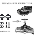 SPD compatible components for Dual Function Bicycle Pedals With Flat And Clipless Sides Nine Sixteenth Inch Platform Pedals