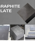 Two Pack Graphite Ingot Blocks For EDM Milling And Casting 99.9 Percent Purity Graphite Plate Blanks shown in various angles
