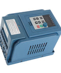 Three Phase VFD Inverter 380V AC 4KW With Built In Filter Low EMI For Spindle Motor Speed Control Great For CNC Machines And Industrial Apps Today Now blue control unit