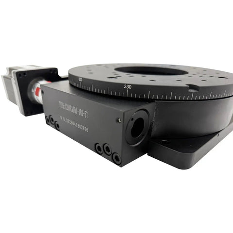 Motorized Precision Rotary Stage For Labs And Cnc Machines Featuring Opto Isolated Control And Wide Stepper Motor Support Up To 86 Mm with smooth design.