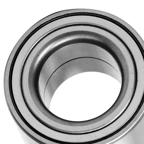 Close-up of a bearing from Rear 2Pc Wheel Bearings Replacement Kit For Ford Focus 2000 2001 2002 2003 2004 2005 2006 2007 2008 With Rear Drum Brakes