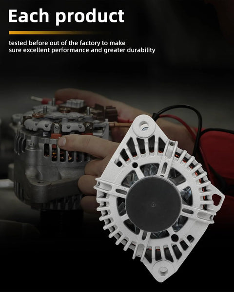 110 Amp 12V Car Alternator Replacement For Hyundai Santa Fe 2.4L 2010 2012, testing in factory for durability and performance