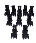 Awesome 10-Piece Two-Way Weather Pack Male And Female Connector Harness Kit For Super Stable Wiring With High Reliability And Easy Install No Docs Needed Just Snap It In And Go. Black 2-pin connectors, set of 10
