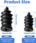 All-In-One Tire Repair Nails Kit For Cars, Motorcycles, And Trucks With 2 Sizes, DIY Friendly Plug Kit, Large and Small Nail Sizes Shown