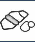 VTEC Solenoid Gasket And Spool Valve Filter Screen Replacement Kit For Honda Prelude Civic Del Sol All Models 1995 2001 black rubber parts