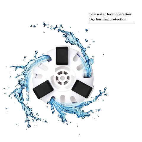 Low Noise Saltwater Aquarium Return Pump For Sump DC 12V With Controller 185 GPH 700 Liters Per Hour 9 Watts Quiet Motor Three Modes