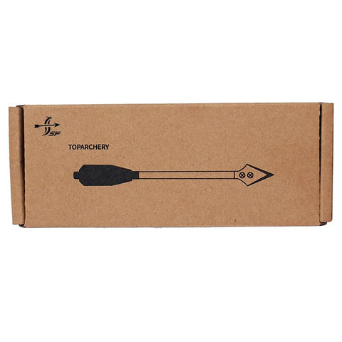 Box of 6.7 Inch Crossbow Bolts For 50 To 80 Lb Crossbows Yellow Target Practice Arrows With Metal Tips And Plastic Shafts Built Tough