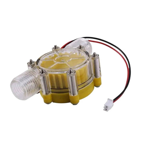 Mini Hydroelectric Water Flow Generator Kit 12V Regulated Micro Type Three Piece Set For Small Water Flow And Faucet Power Portable