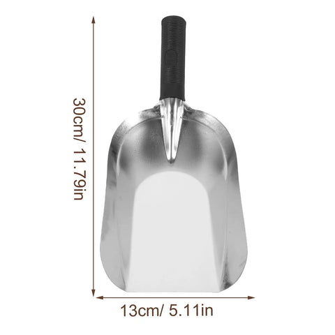 Stainless Steel Garden Hand Trowel Go To Transplanting And Soil Loosening Tool Small Square Shovel Lightweight Digging Tool With Ergonomic Grip