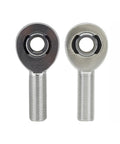 Heavy Duty Aluminum Heim Joints Rod Ends 5/8 Inch 18 Thread Rh And Lh With Half Inch Mounting Hole, showing threaded rod ends.