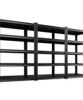 Built Tough 5 Tier Garage Shelving Unit With All Metal Build, 2500 Lb Total Capacity, 71 Inch H, 46 Inch W, 20 Inch D, Adjustable Shelves For Tools, Bins, Bulk Items, Workshop And Warehouse Organization black all-metal 5-tier storage rack