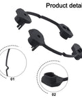 All In One Sunroof Slider Guide Locking Hook Repair Kit For Convertible Tops, Precise W451 Mercedes Fit And Similar Models, Easy Install No Hassle Durable Components, DIY Fix For Leaks Sticking Rails And Smooth Operation, black plastic parts