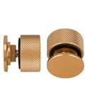 Dope Gold Aluminum Anodized Welding Hood Fasteners Set for Pipeliner Style Helmets Replacement Headgear Hardware With Silicone Washer Tough Screws