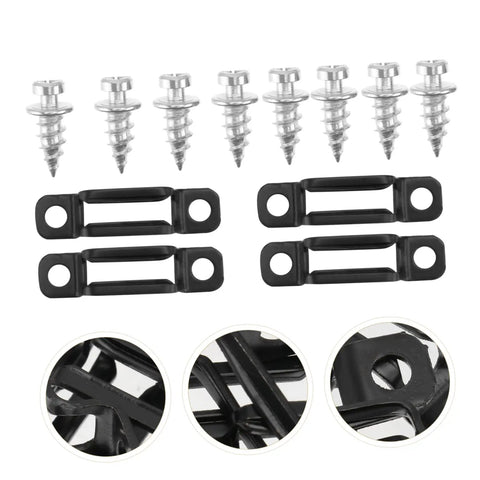 50 Pack Tough As Nails Manganese Steel Furniture Connectors Lock Down Cabinets And Wardrobes With Invisible Hardware Zero Wiggle Room Super Tight Assembly Heavy Duty Desk Brackets In Matte Black, featuring cam locks and brackets.