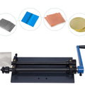 Gear Driven Sheet Metal Bead Roller Machine With 12 Inch Capacity Bench Mounted Bead Roller With 6 Dies Set Manual Wire Press