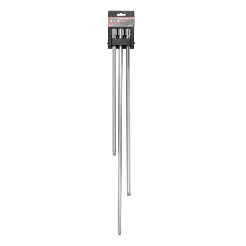 Long Reach Half Inch Drive Extension Bar Set 3 Piece In 18 24 30 Inch Lengths Durable Drop Forged Chrome Vanadium Steel