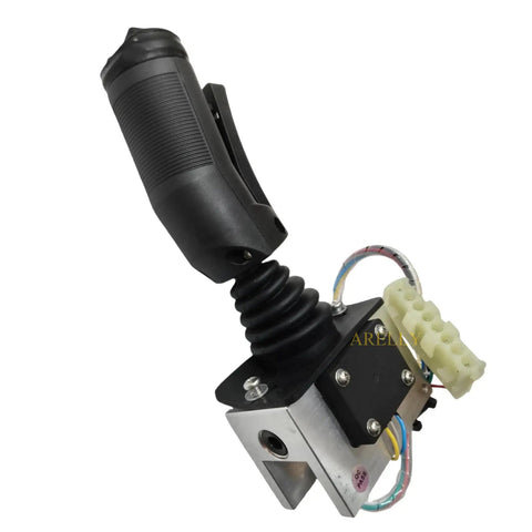 Rugged Aftermarket Replacement Joystick Controller For Skyjack Scissor Boom Lifts 211751 in black plastic with electrical connections.