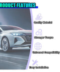Car showcasing features of 2.5 Inch Stainless Steel Exhaust Clamp For Automotive Systems including quality, torque, and compatibility.