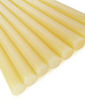 Industrial High Temp Hot Glue Sticks 10 Inch Light Amber for Packaging and Corrugated Box Bonding Quick Set 3 Second Compression Pro Grade Glue