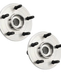 Front Wheel Hub Bearing Assembly 515151 For Ram 1500 And Ram 1500 Classic 5 Lug With ABS Fits 2012 2018 Ram 1500 And 2019 2022 Classic OE Replacement Durable Easy Install, featuring dual hub units with lug holes and ABS compatibility