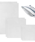 Six Pack White PTFE Virgin Sheets for Heat Press and Ironing Pro Grade Non Stick Teflon Sheets Set with iron visible