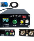 ATU 100 EXT Automatic Antenna Tuner 1.8 to 50 MHz Plug And Play With 3.2 Firmware OLED Display Assembled USB Cable Included
