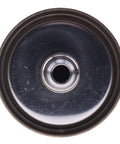 Top view of Inline Magnetic Transmission Power Steering Filter 3 Eighths Inch Hoses Universal Fit for Light Trucks and Cars Part 3810000 TF101M.