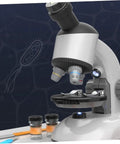 Kid Friendly High Definition Microscope Learning Set For Safe Easy Observation And Hands On Science Exploration
