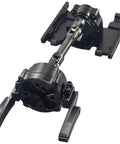Front Planetary Gearbox And Transfer Case Skid Plate Set With Short Drive Shaft For 1x10 RC Crawler SCX10 II Chassis Black Upgrade