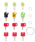 Pro Grade Heavy Equipment Keys Master Set For Construction Machines Ignition Keys Includes 12 Essential Keys