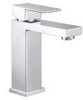 Chrome Single Hole Bathroom Sink Faucet With One Handle, Solid Brass Construction, Lead Free And cUPC NSF Certified