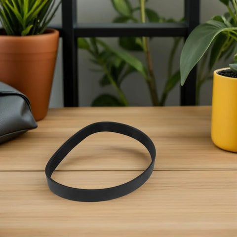 Heavy Duty Garden Cutter Drive Belt Replacement For Lawn Equipment Black Rubber Traction Belt For Mowers Trimmers And Yard Machines Easy Install High Durability Smooth Cut Performance, black rubber loop