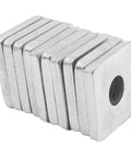 20 Piece Carbon Steel Square Shims For One And Five Eighth Inch Strut Channel And One Half Inch Bolted Joints Built Tough Heavy Duty Construction And Repair Shim Set For Even Load Distribution And Stable Connections