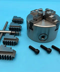 Heavy Duty 100mm K12 Four Jaw Lathe Chuck Self Centering Mini Metal Scroll Chuck For Precision Turning And Milling Operations parts and accessories