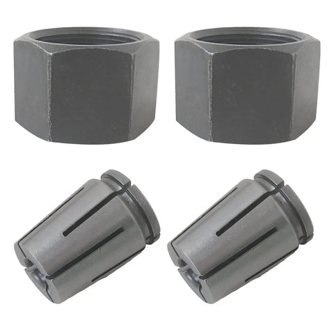 Two Piece 1/4 Inch Router Collet Kit For Dewalt DW618 And 1613 1613EVS Models Replacement 326286-04 2610906283 components