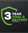 40V Cordless Push Lawn Mower With 21 Inch Steel Deck, 5Ah Battery And Charger, Quiet Brushless Motor For No Gas Yard Work, Long Run Time Up To 60 Minutes On Mixed Grass. 3-year tool and battery warranty badge