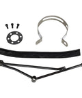 High Performance GY6 50cc Exhaust System Muffler Bolt On For Scooter Moped Fits TaoTao Jonway Kymco 139QMB mounting hardware