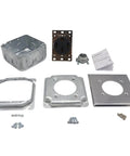 Built Like A Tank 50 Amp Power Outlet Receptacle Nema 14 50R Four Prong Socket Drop In Ready heavy-duty galvanized steel parts set